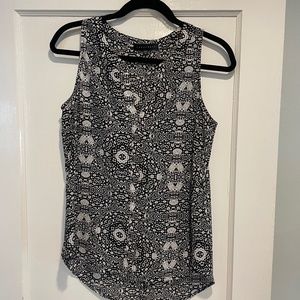 Sanctuary Black and White sleeveless top
